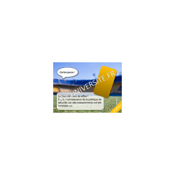 Sticker Carton jaune ! (rouleau)